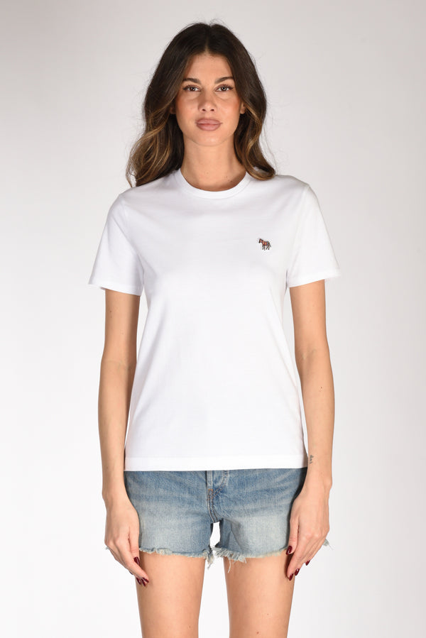 P.s. Paul Smith Tshirt Bianco Donna-2
