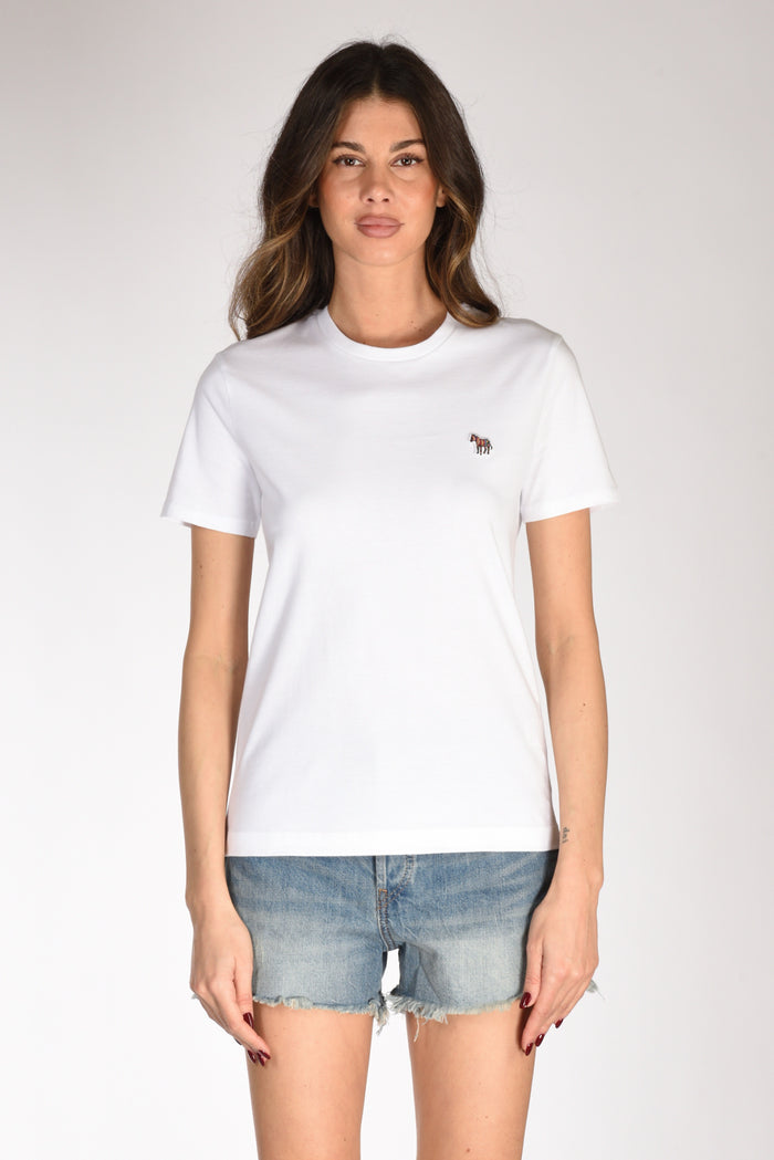 P.s. Paul Smith Tshirt Bianco Donna - 2