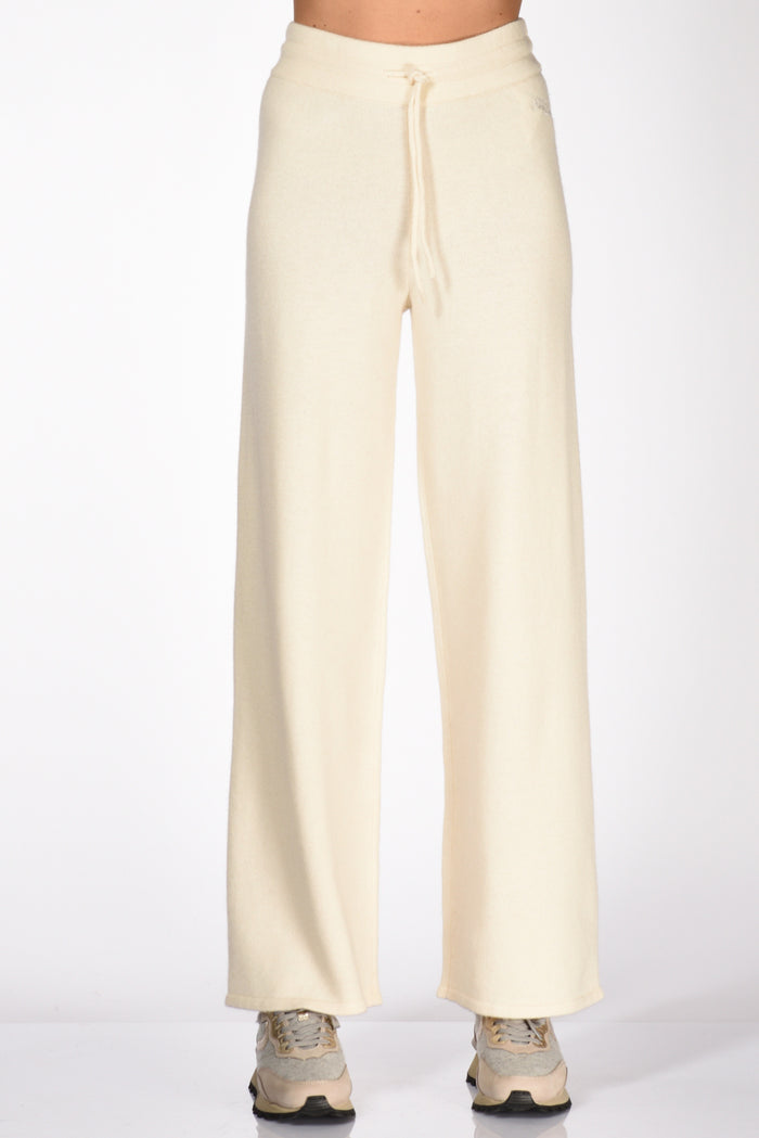 Mc2 Saint Barth Pantalone Maglia Bianco Naturale Donna - 3