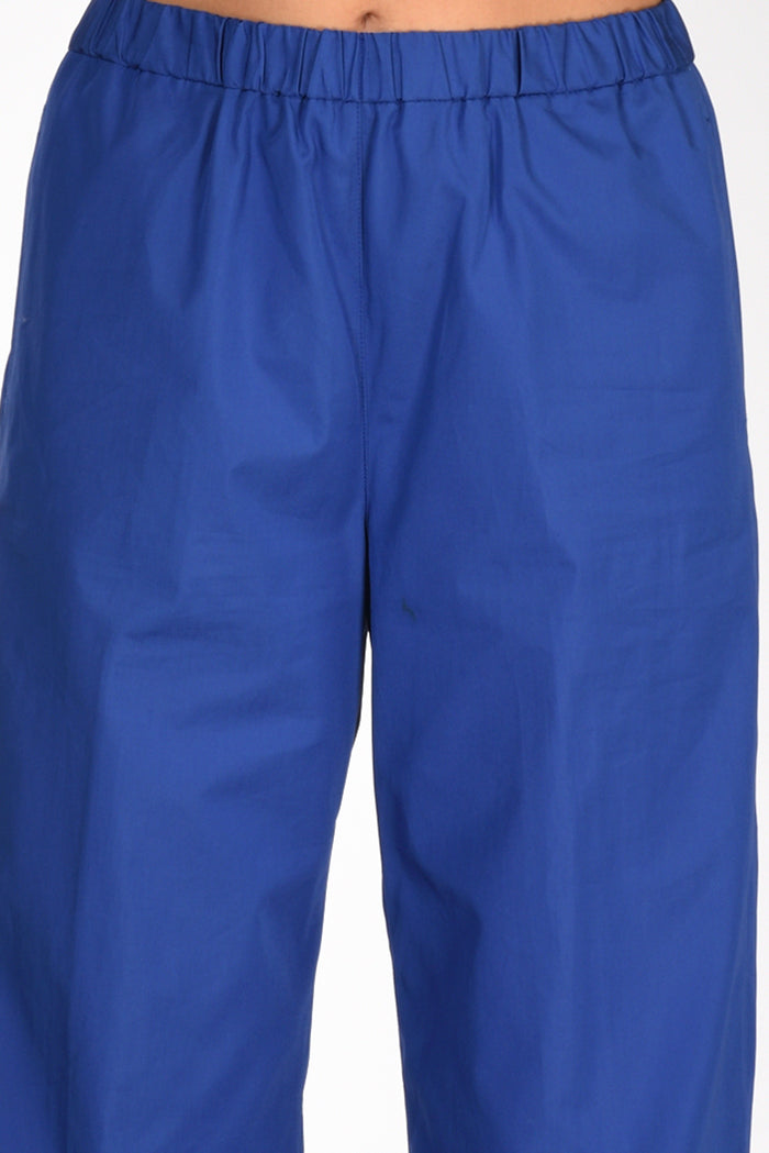 Aspesi Pantalone Elastico Blu Chiaro Donna - 4