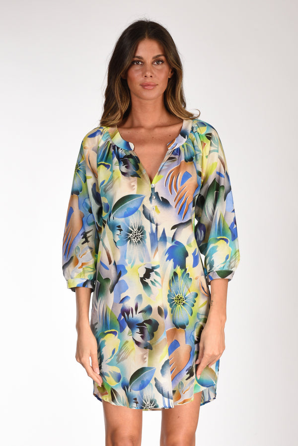 Paul Smith Cover-up Dress Azure/multicolor Woman-2