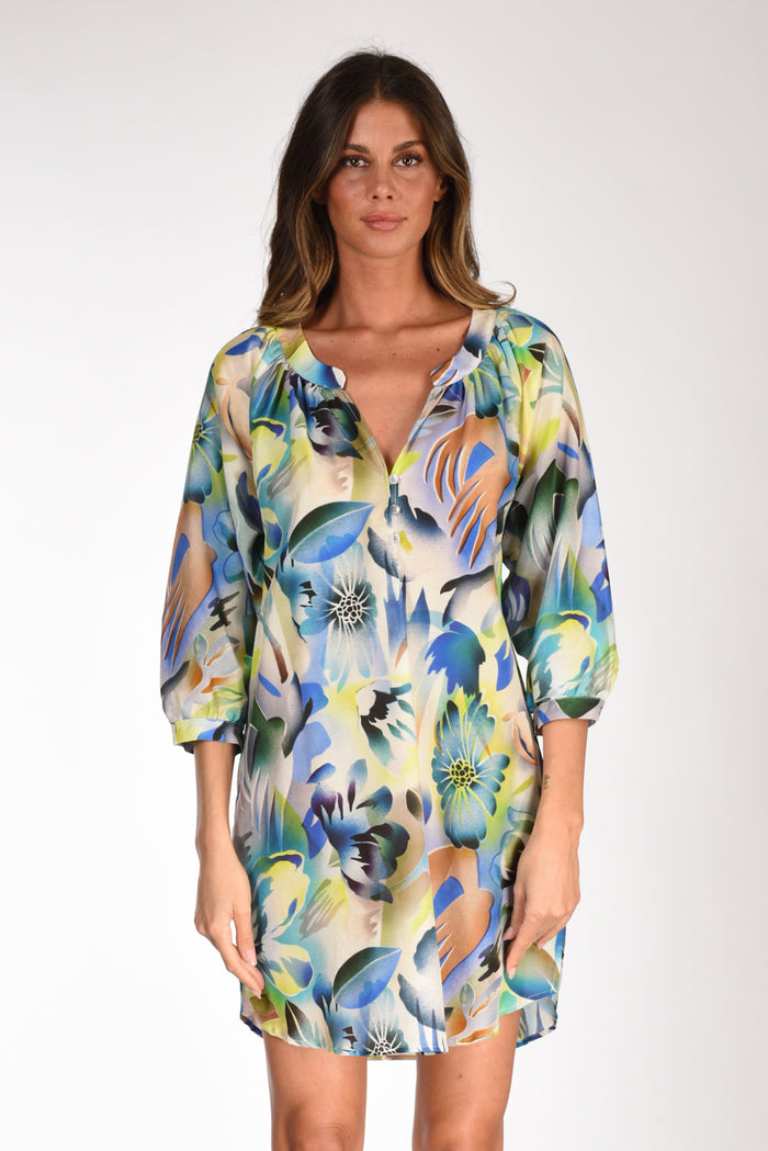 Paul Smith Cover-up Dress Azure/multicolor Woman - 2