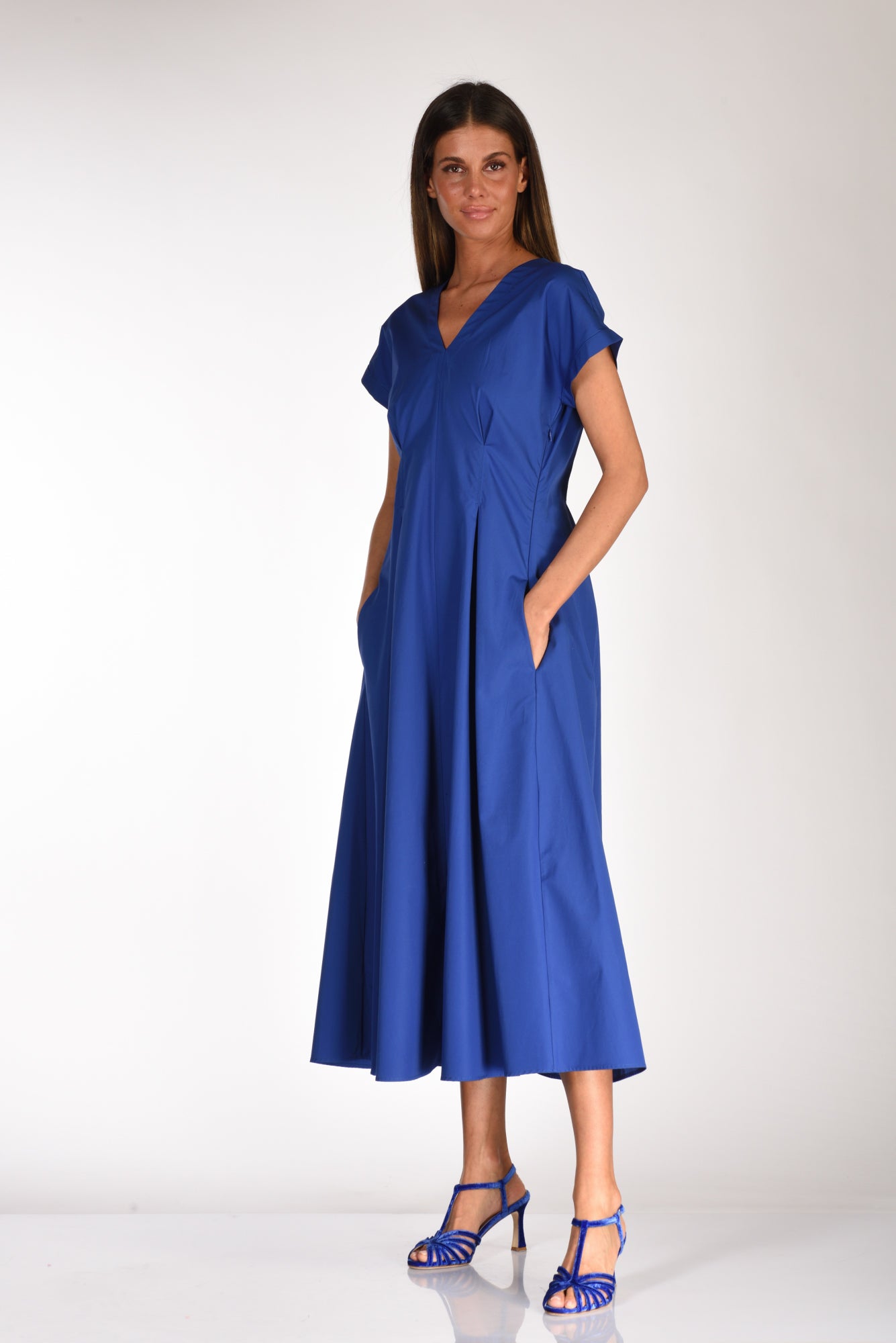 Aspesi Woman Bluette Knitted Dress