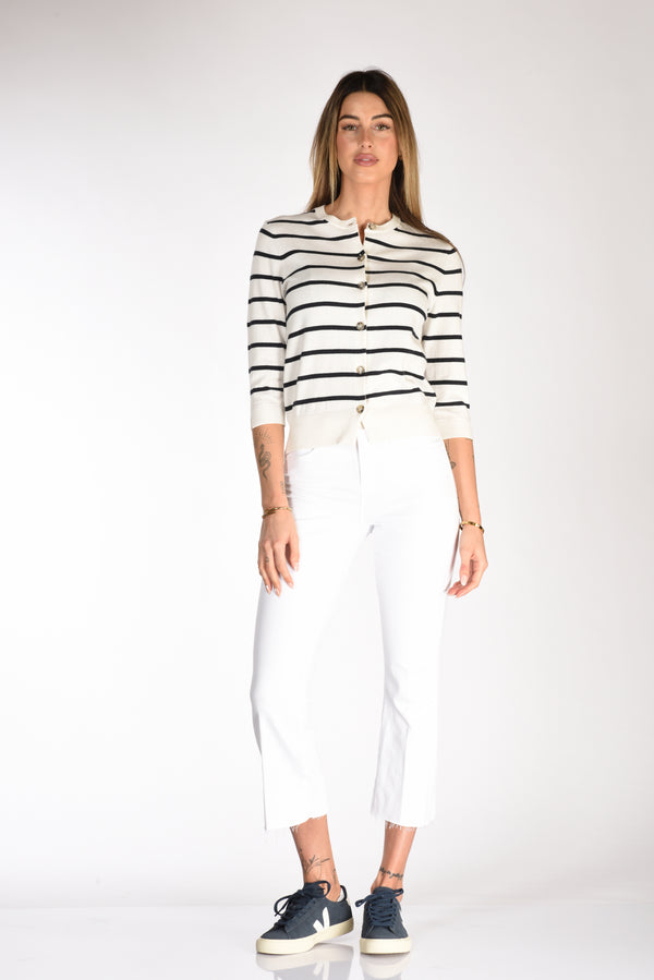 L'age Women's White Jeans-2