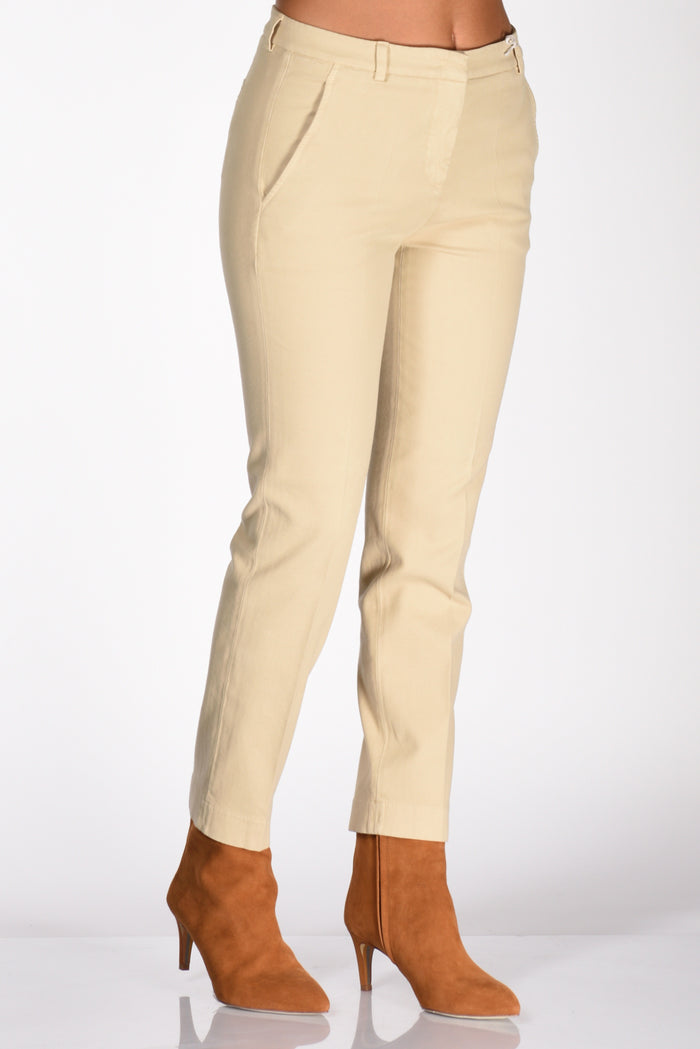 Incotex Slowear Pantalone Leyre Beige Donna - 1