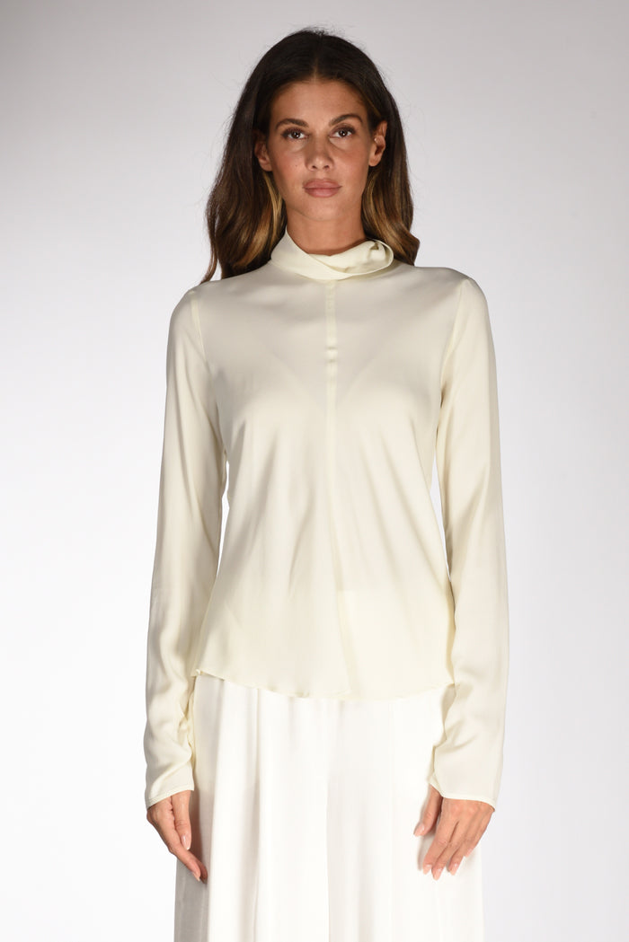 Forte Forte Camicia V Bianco Naturale Donna - 2