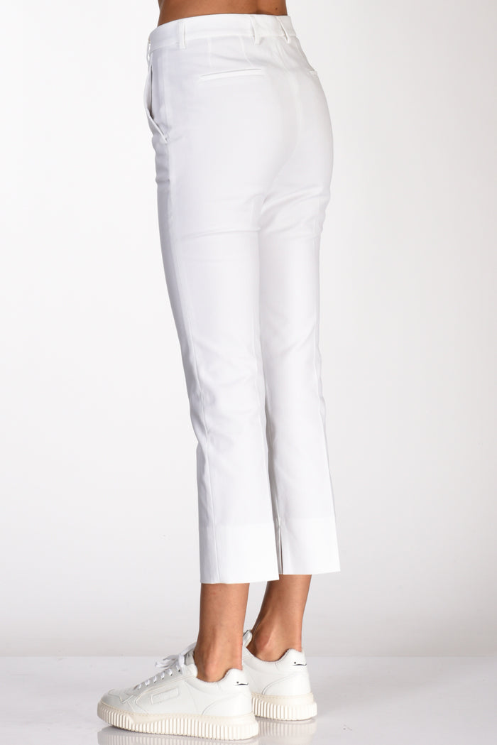 Incotex Slowear Pantalone Spaccco Bianco Donna - 7
