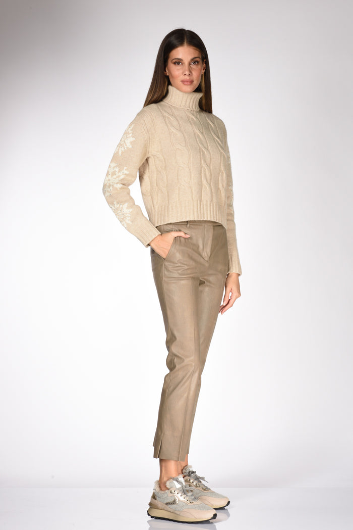 Voile Blanche Sneakers Qwark Beige/grigio Donna