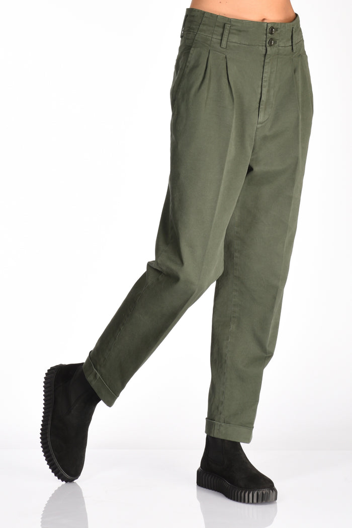 Aspesi Pantaloni Verde Donna - 1