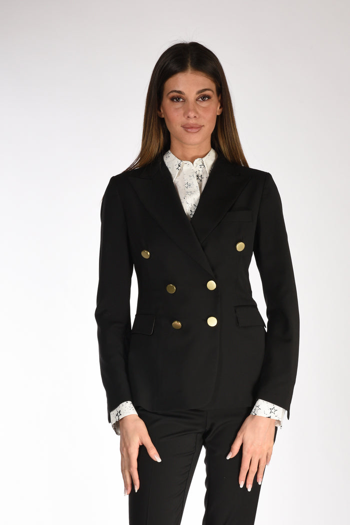 Kiltie Doppiopetto Nero Donna - 1