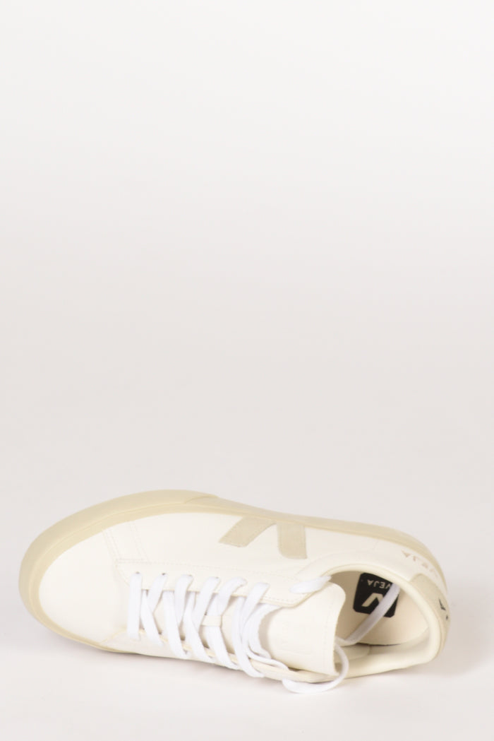 Veja Sneakers Stringata Bianco/beige Donna - 5