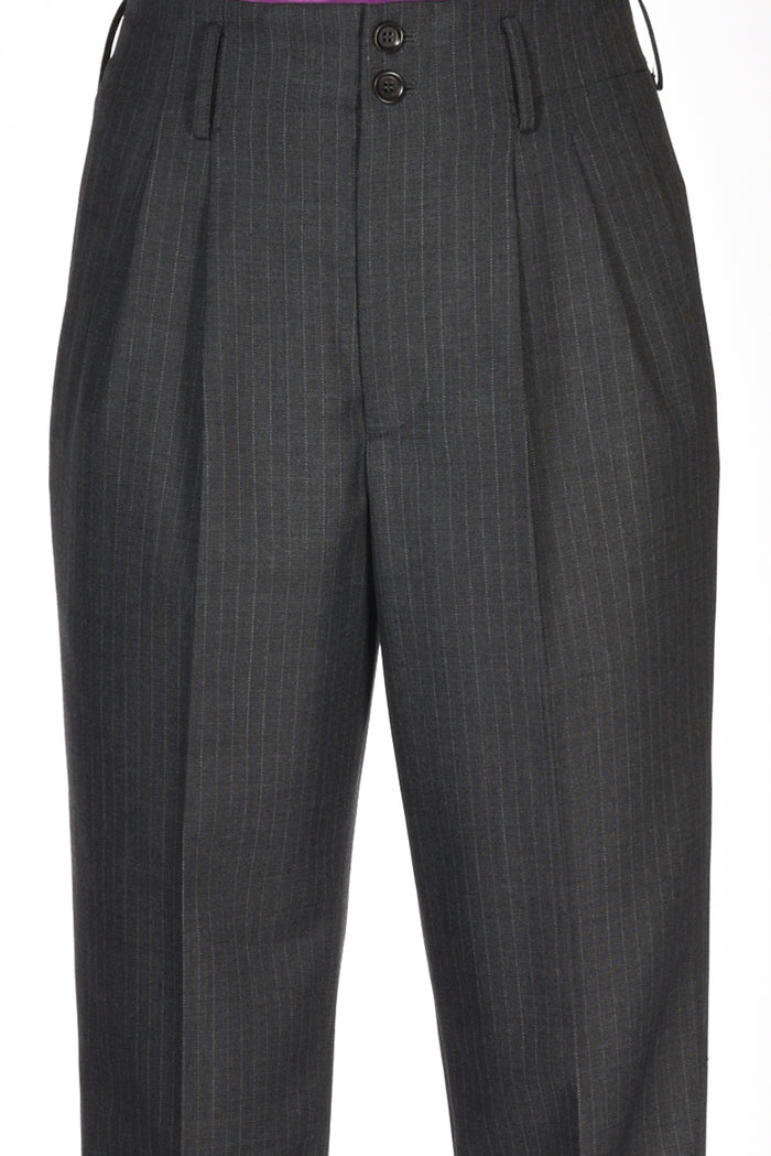 Aspesi Pantaloni Grigio Donna - 4