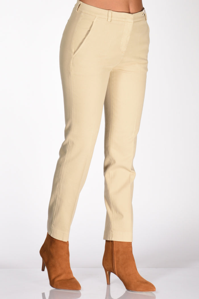 Incotex Slowear Pantalone Leyre Beige Donna - 4
