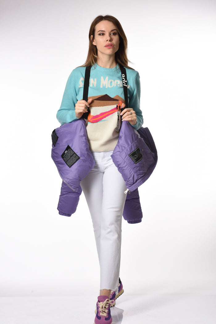 Add Piumino Down Jkt Viola Chiaro Donna - 5