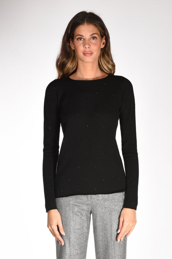 Anne Claire Girocollo Strasse Nero Donna-2