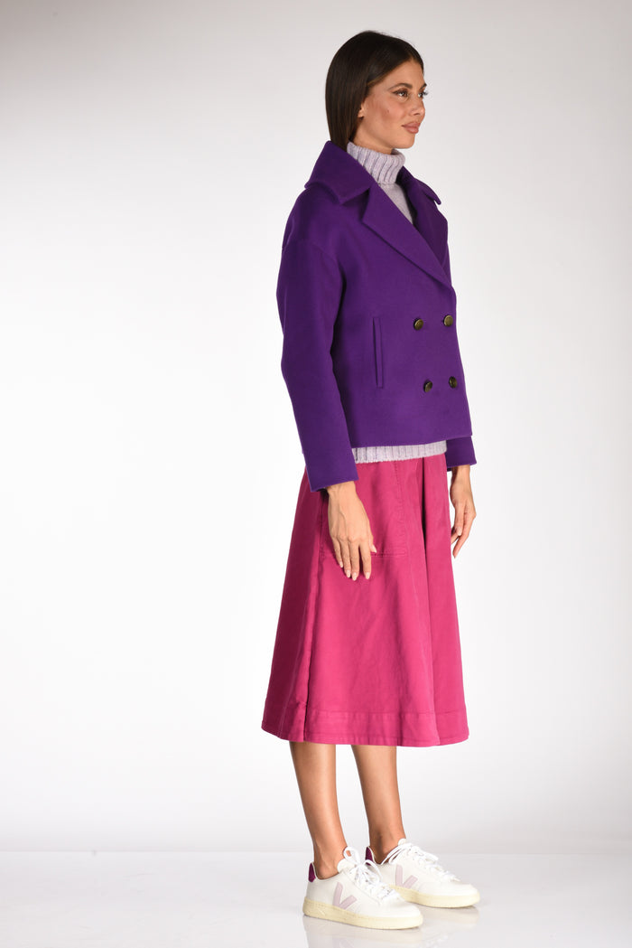Five Special Project Giacca Doppiopetto Viola Donna - 4