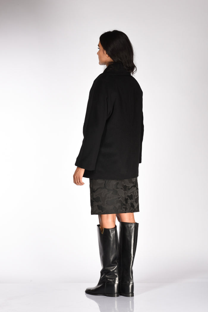 Five Special Project Caban Collo Over Nero Donna - 5