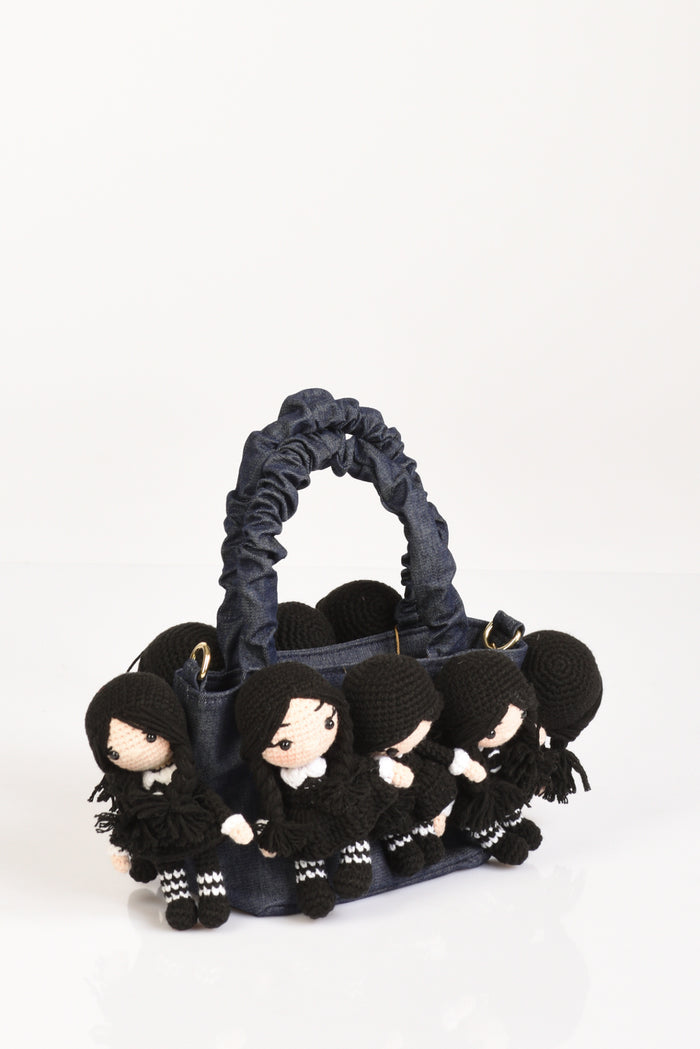 La Milanesa Borsa Mercoledi Nero/bianco Donna - 7