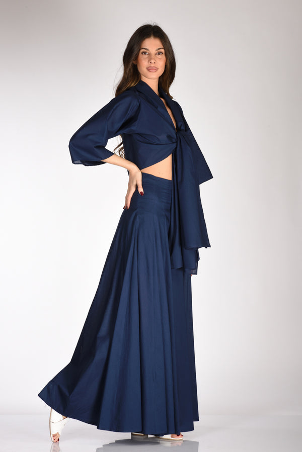 Lavi Couture Pantalone Sira Blu Donna-2