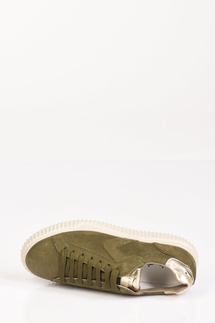 Voile Blanche Sneakers Nubuk Verde Donna - 6