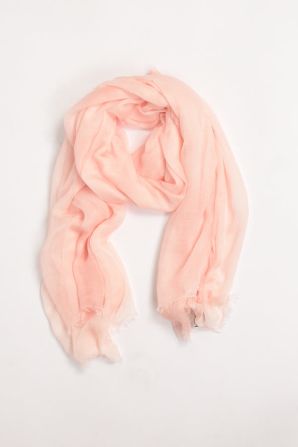 Faliero Sarti Sciarpa Sfrangiata Rosa Antico Donna-2
