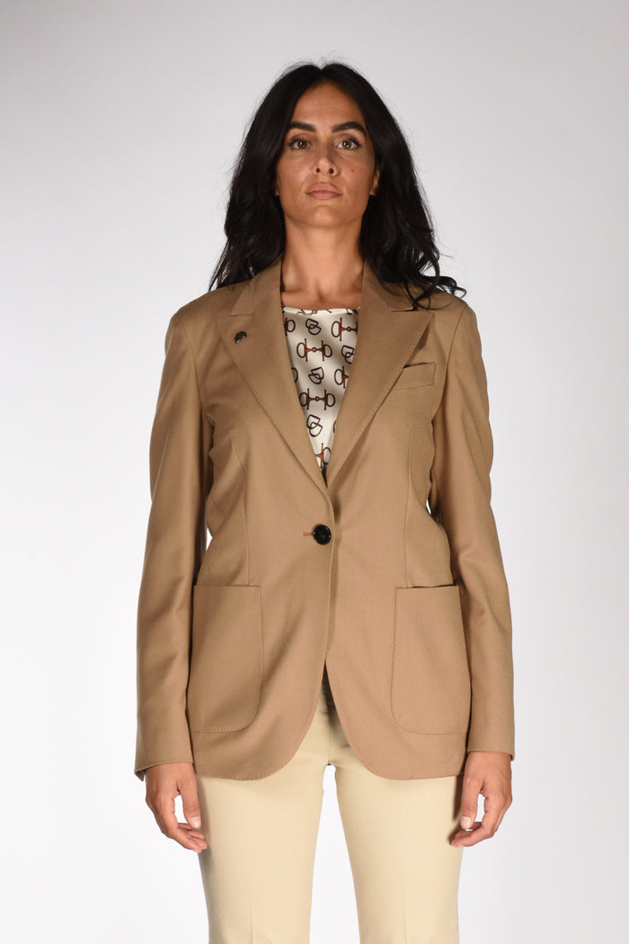 Gabriele Pasini Blazer Monopetto Beige Donna - 2