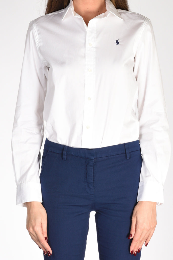 Polo Ralph Lauren Camicia Colletto Bianco Donna - 3