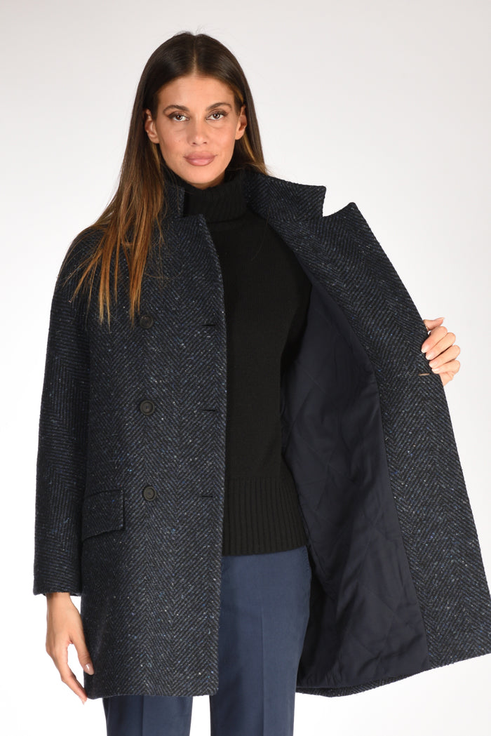 Mouche Caban Spigato Blu/nero Donna - 6