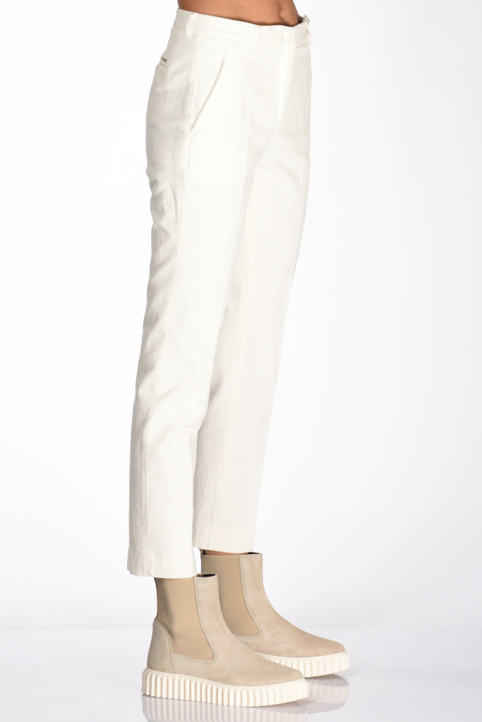 Incotex Slowear Pantalone Leyre Bianco Donna - 4
