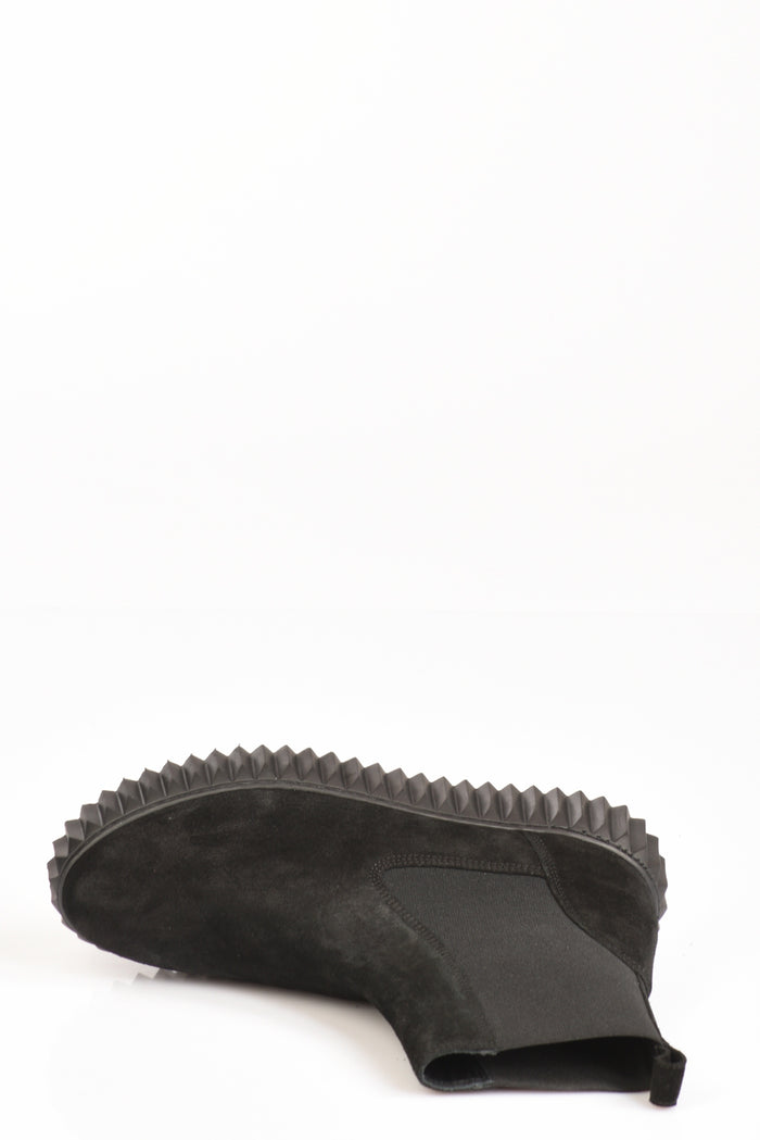 Voile Blanche Stivaletto Suede Nero Donna - 6