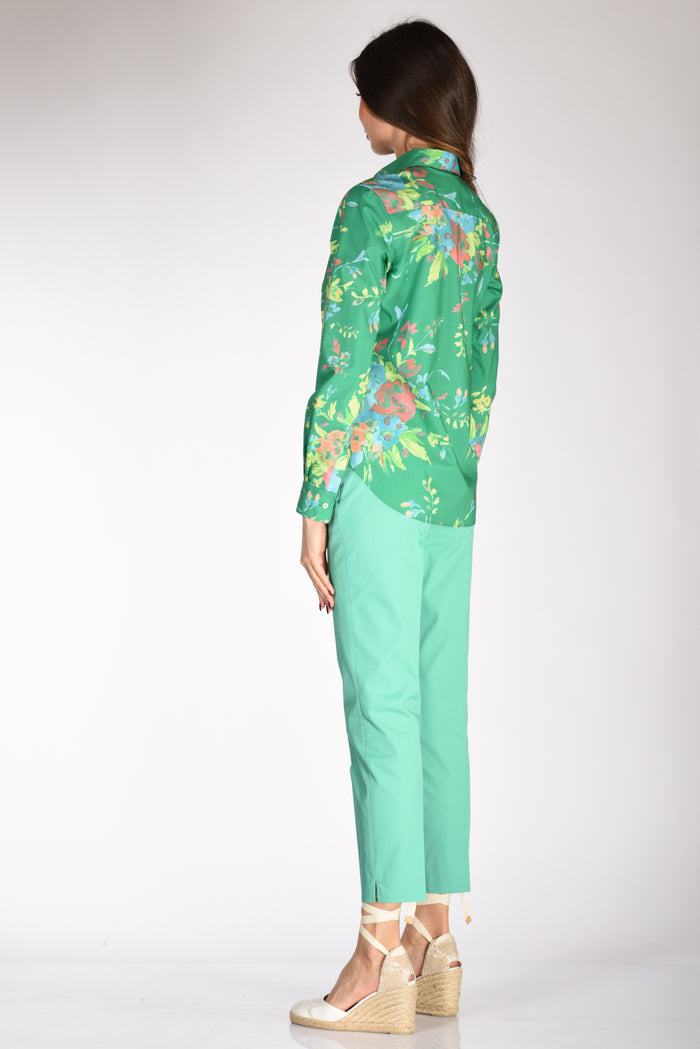 Aspesi Camicia Colletto Verde/multicolor Donna - 5