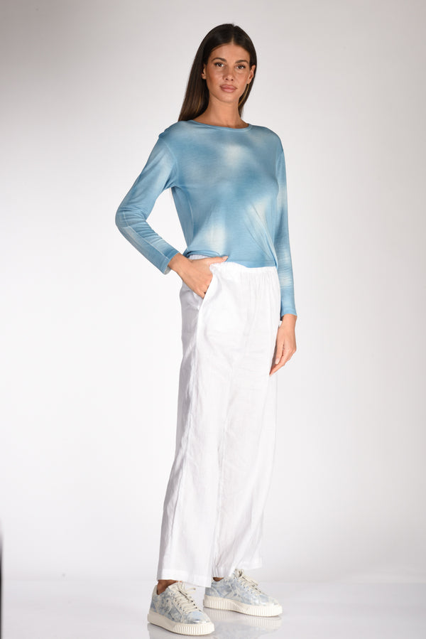 Aspesi Pantalone Elastico Bianco Donna-2