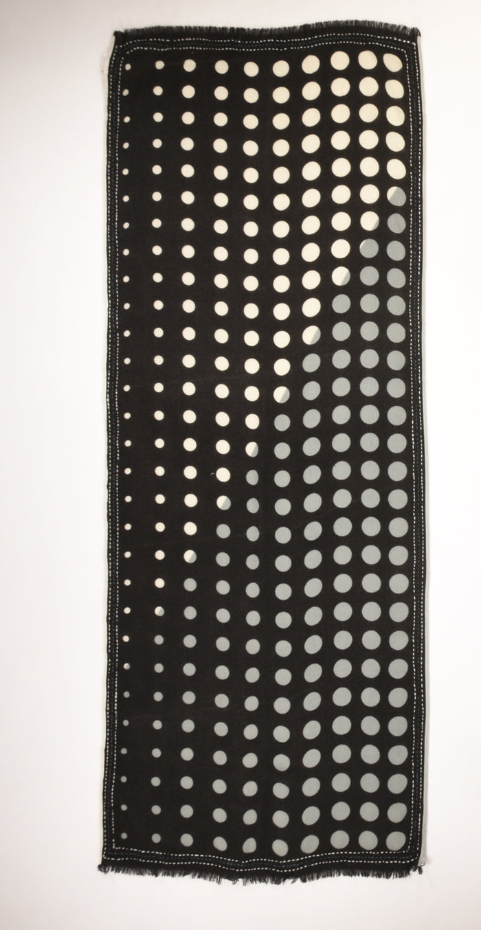 Jaitush Sciarpa Stampata Nero/bianco Donna - 3