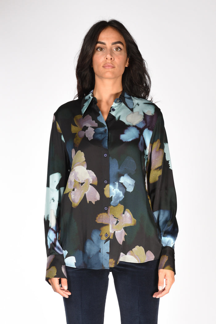 Paul Smith Camicia Stampata Blu/multicolor Donna