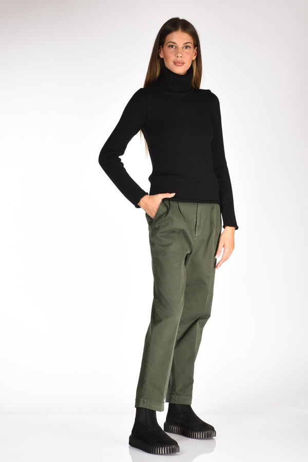 Aspesi Pantaloni Verde Donna-2