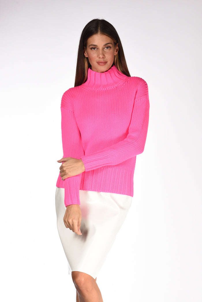 Zanone Slowear Maglia Lupetto Fucsia Donna - 1