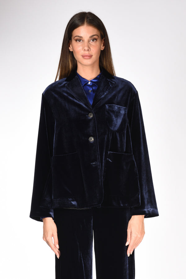 Kiltie Giacca Potra Blu Donna-2