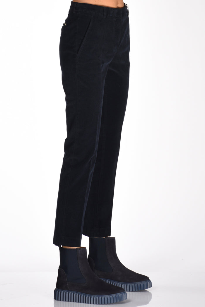 Incotex Slowear Pantalone Leyre Blu Donna - 4