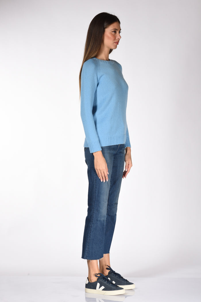 Five Special Project Girocollo Azzurro Scuro Donna - 4